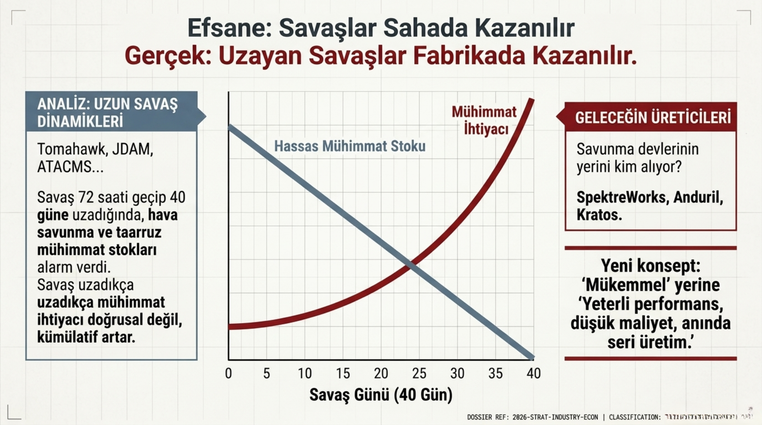 Görsel 9: Mühimmat Ekonomisi: Savaş Fabrikada Kazanılıyor